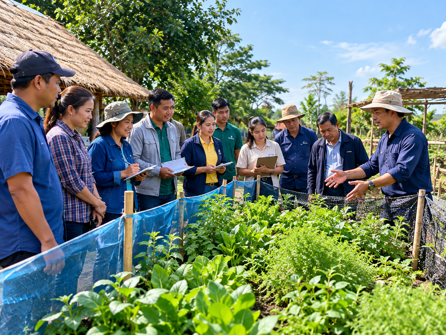 ศูนย์เรียนรู้ทางการเกษตรประจำตำบลสันป่าเปา